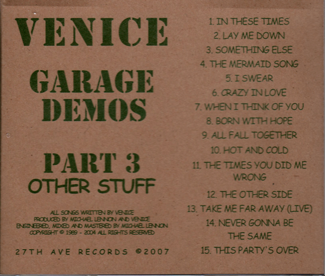 Garage Demos - Other Stuff
